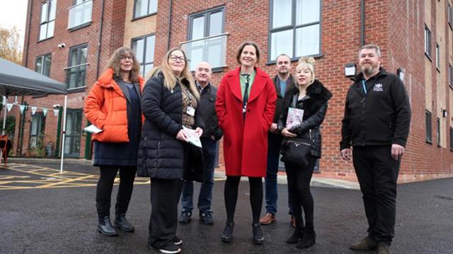 Irwell Valley Staff posing for a photo at the property in bolton