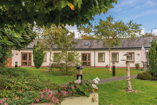 Our property with a flowery garden and blue sky's Our property with a flowery garden and blue sky's